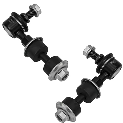 Image of Detroit Axle - 8pc Front End Control Arms Kit for 1999-2004 Chevy Tracker Suzuki Vitara, 2 Lower Control Arms w /Ball Joints 2 Sway Bar Links 4 Inner & Outer Tie Rod 2000 2001 2002 2003 Replacement