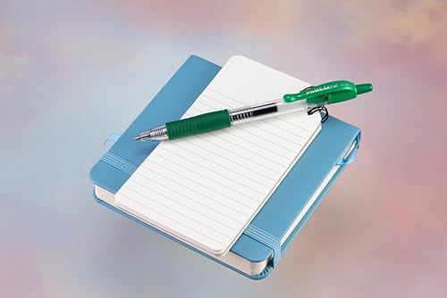 Image of Pilot G2 Retractable Premium Gel Ink Roller Ball Pens, Extra Fine Point, Green Ink, Dozen Box (31005)