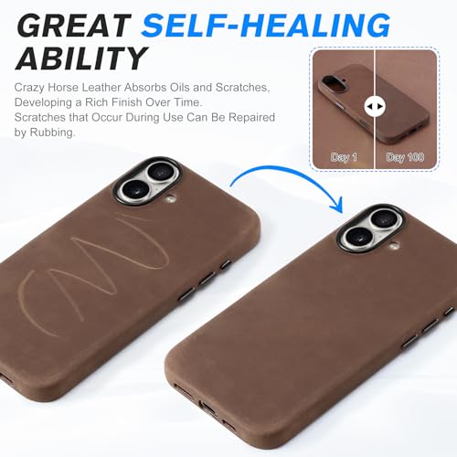 Coque iPhone 16 magnétique antichoc Shieldon étui compatible induction