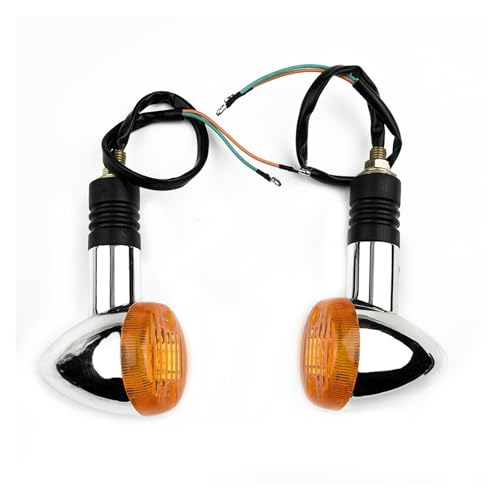 Intermitentes de moto tipo bala para rutas seguras en modelos Shadow VT y VTX, 2 unidades