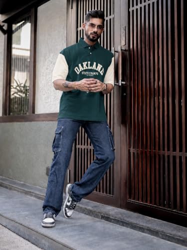 Image of Maniac|| Polo Tshirts for Men||Polo Neck|| Halfsleeve Tshirt for Men||Oversized Tshirts for Men