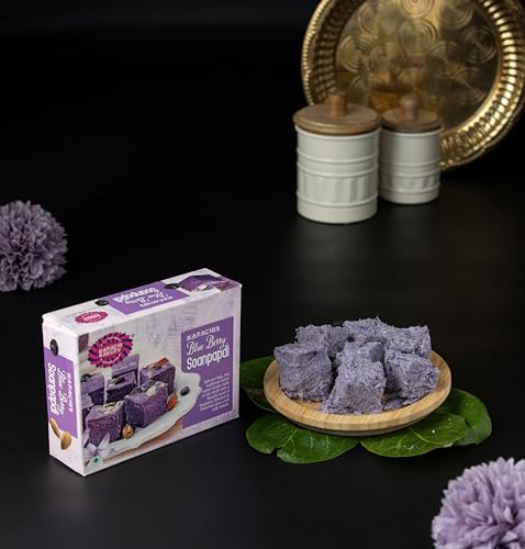 Image of Karachi Bakery Kaachi Bakery Blueberry soanpapidi (Pack of 3)