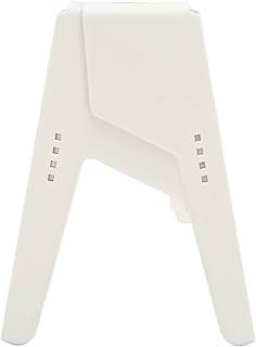 Portable Gaming Comfort Grip Handle Bracket for Joy Con Accessories, Charger Holder for Joy Con with Play While Charging, Easy to Install (White)