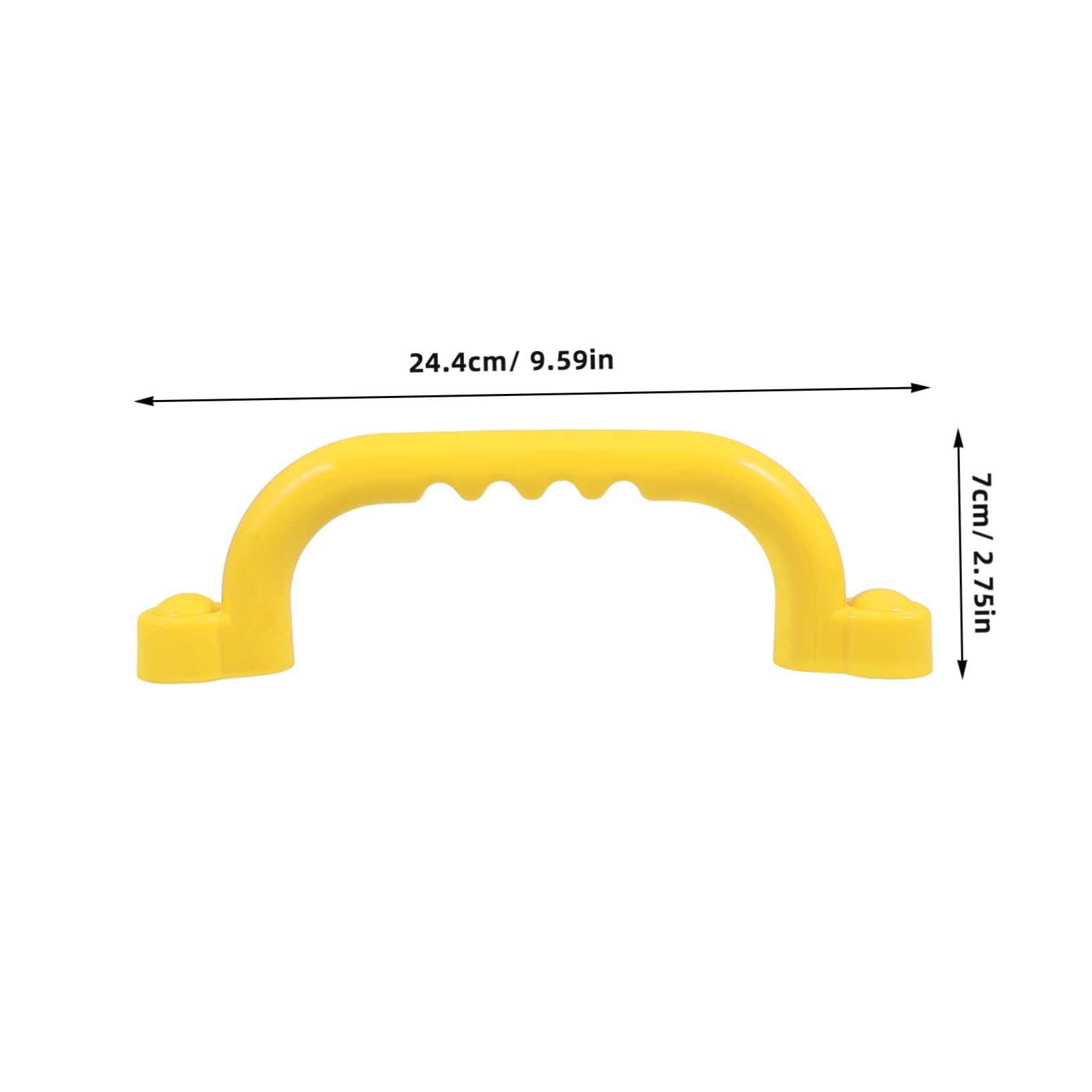 Vaguelly Playset Safety Handles 2pcs Kids Outdoor Playground Handles Non-Slip Plastic Climbing Frame Hand Grips