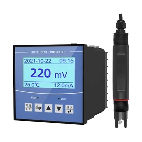  ORP Detector Sensor Modole Tester Controller Controllo Qualità Dell\'Acqua Composito Acidità Meter Elettrodo Sonda Trasmettitore AC220V
