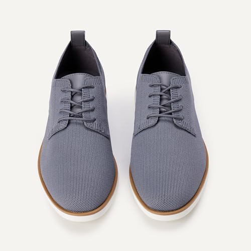 Image of Amazon Essentials Men's Derby Knit Dress Sneakers with Foam Insole