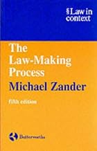 The Law-Making Process (Law in Context) by Michael Zander (1999-05-01)
