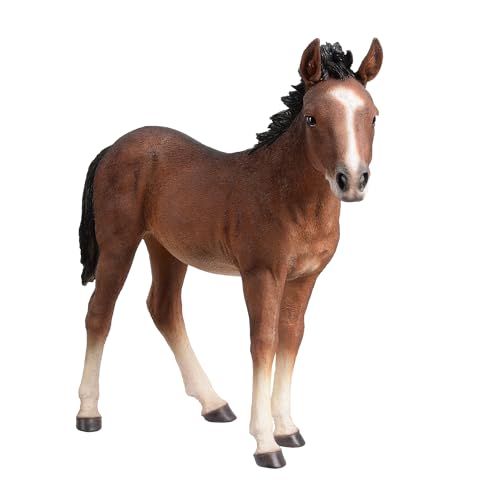 Estatua caballo HI-LINE resistente para jardín miniatura 2