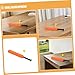 KESYOO 2 Set Stick Baseball Beginner Sports Bat Beginner Portable Bat Outdoor Sports Cricket Baseball Game Practical Training Stick Ball Catches Orange Eva