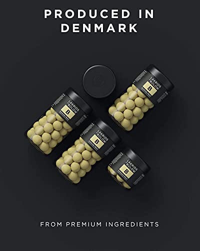 Lakrids By Bülow - B - Passion Fruit - 10.41 Oz - Chocolate Coated Licorice Balls - Original Danish Candy Sustainably Produced In Copenhagen #TOP1
