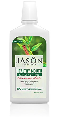 Jason Healthy Mouth Cinnamon Clove Tartar Control Mouthwash, 16 Fl Oz