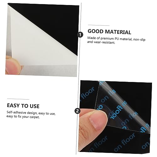 SEWOART 8 Pçs Tapetes 2 Adesivos De Fita Adesiva Dupla Face Almofada De Tapete Para Pisos De Madeira