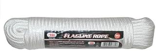 IIT 48780 80' Flagline Rope White Color