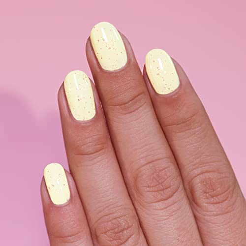 ILNP Cosmetics Lemon Cake Pastel Speckled Nail Polish #TOP23