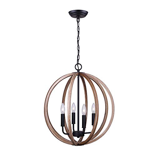 Canarm Lewis Chandelier Ich753A04Bkb20 #TOP1