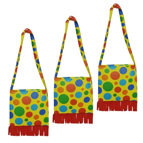 Pochette costume clown pour accessoiriser les déguisements de kermesse et théâtre
