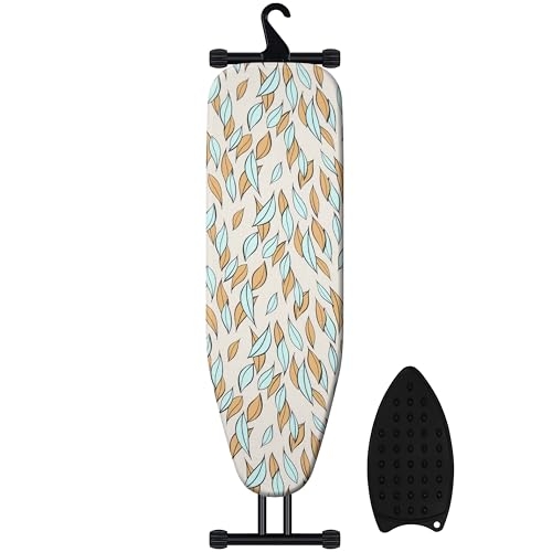 veiox Ironing Board with Heat Resistant Cover,Foldable Full Size Iron...