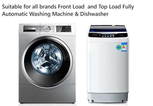 Image of Sanavya 3 Meter Hot & Cold Water Inlet Hose with Faucet & Adapter for Washing Machine & Dishwasher - Fully Automatic, Top & Front Load
