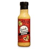 Avocado Lime - Vegan Salad Dressing & Marinade by Brick House Vinaigrettes. Keto / Paleo / Low Sodium / Low Carb / Low Sugar / Gluten Free / Dairy Free With Non-GMO Hemp Oil and Grapeseed Oil (Single)