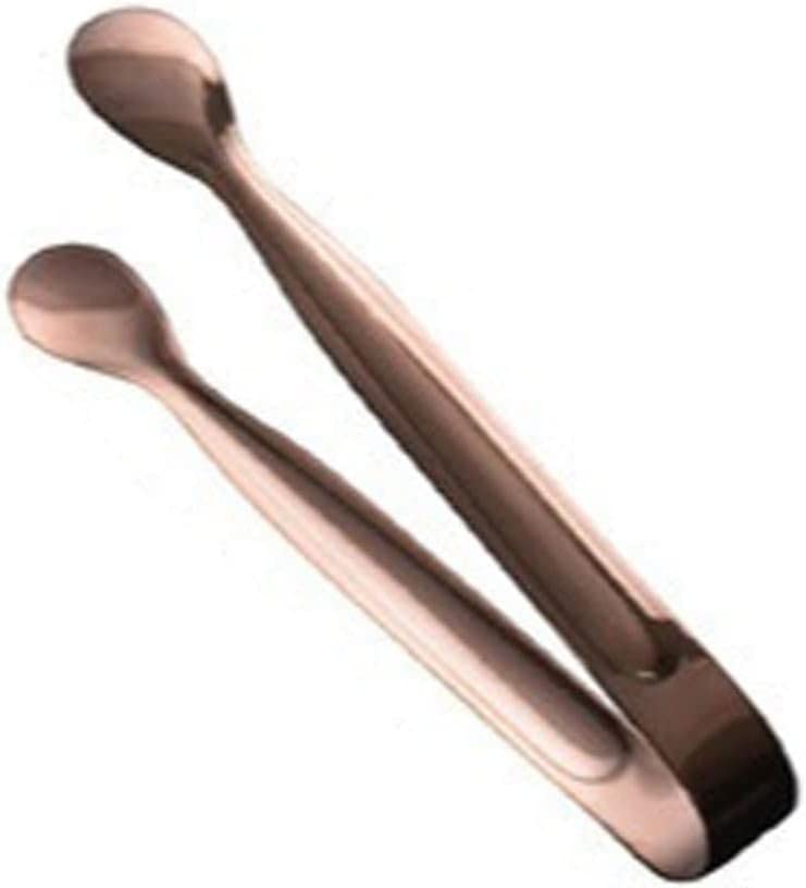 YPOSPDD Pinzas de Cocina Pinzas for Cubitos de Hielo Mini Cocina de Metal Pinzas for Servir Alimentos Clip Barra de Fiesta de té Pinzas de Hielo de Pinzas de Accesorios de Cocina de azúcar Dorado