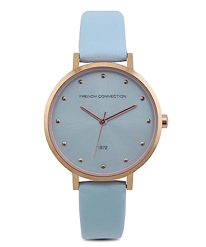 French Connection Hazel Sky Blue Dail Analog Watch for Women - FCN00080D