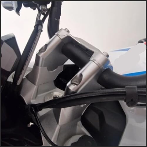 Elevador manillar S1000XR extensor de aluminio mecanizado CNC 5