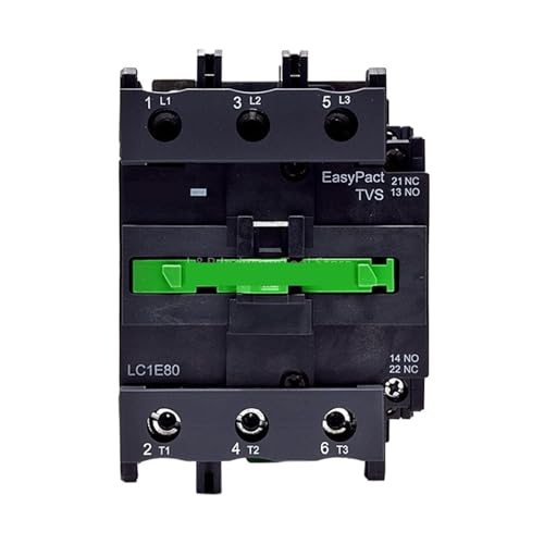 Contacteur AC220V 50HZ LC1N80M5N relais de puissance 80A 37KW 380V