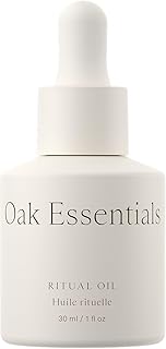 Oak Essentials Ritual Oil | Lightweight Blue Tansy Face Oil with Vitamin-Rich Botanicals for Restoring Balance and Radiance, 1 Fl Oz