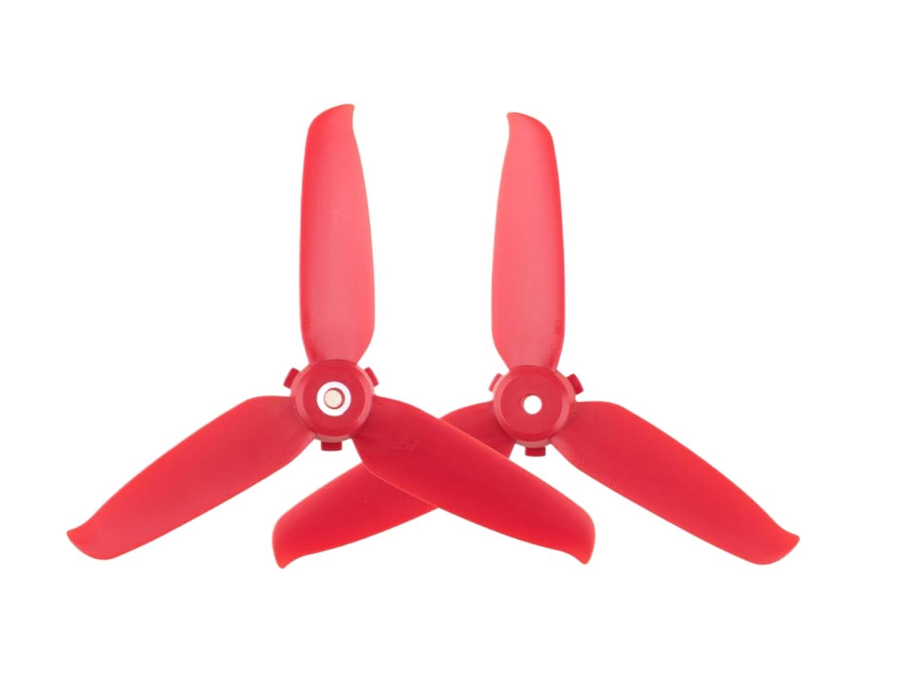 Hélices para drones de 5,3 pulgadas, compatibles con drones multirotor RC de estilo libre FPV, montaje en eje de 4mm, 4 pares, 8 Uds. CW CCW(Red)
