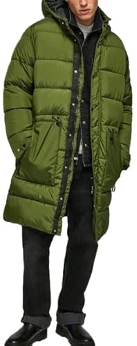 Pepe Jeans Jules Chaquetas, Verde (Thyme), L para Hombre