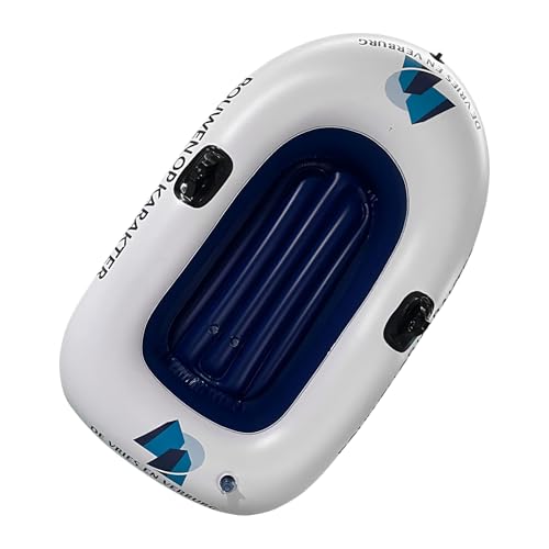 Hinchable pequeño, para Piscina, Lago y Actividades recreativas – Kayak o balsa portátil Ligera para Adultos con bañera – Ideal para excursiones en ríos, Lagos, Aventuras acuáticas y