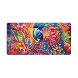 BRIGHTEN UP YOUR DESKTOP: ouynngjing Mauspads bringen Farbe, Stil und Komfort in Ihren Arbeitsbereich, glatte und weiche Stoff-Schreibtischunterlagen schützen Ihren Schreibtisch, Mauspads sind groß genug für Büro / Gaming verwenden.