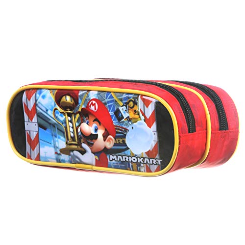 Estojo Soft, 2 Divisões, Super Mario Bros