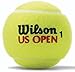 WILSON US Open Tennis Balls - Extra Duty, Single Can (4 Balls)