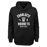 Outerstuff NBA Big Boys Youth (8-20) Always Fly Performance Fleece Black Hoodie, Charlotte Hornets...