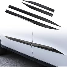 CTH for Mitsubishi Outlander 2022-2026 Exterior Side Door Body Molding Decorative Protector Cover Trim Accessories 4pcs Black