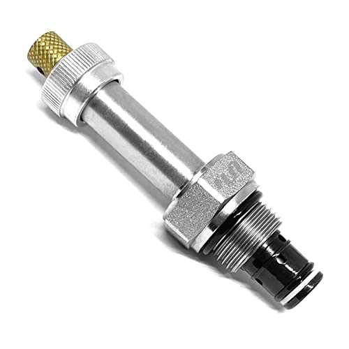 Solenoid Cartridge Valve, Normally-Closed Two-Way Hydraulic Solenoid Valve Comparable Replacement to Hydraforce SV08-20M-0-N-00