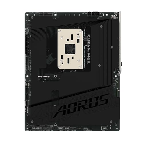 GIGABYTE Scheda madre X870 AORUS Stealth AMD AM5 ATX, supporta AMD Ryzen serie 9000/8000/7000, DDR5, fase di alimentazione 16+2+2, 4X M.2, PCIe 5.0, USB4, WIFI7, 5 GbE, PCIe EZ-Latch Plus, garanzia di - Scheda madre - Immagine 7
