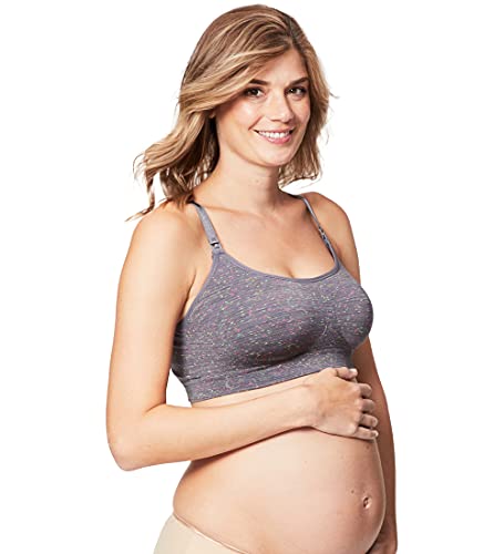 Image of Cake Maternity Cotton Candy Wirefree Nursing Bra for Breastfeeding, Seamless Maternity Sleep Bra