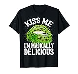 Photo Gallery kiss me i m magically delicious, leopardo per labbra per il giorno di san patrizio maglietta Photo Gallery kiss me i m magically delicious, leopardo per labbra per il giorno di san patrizio maglietta