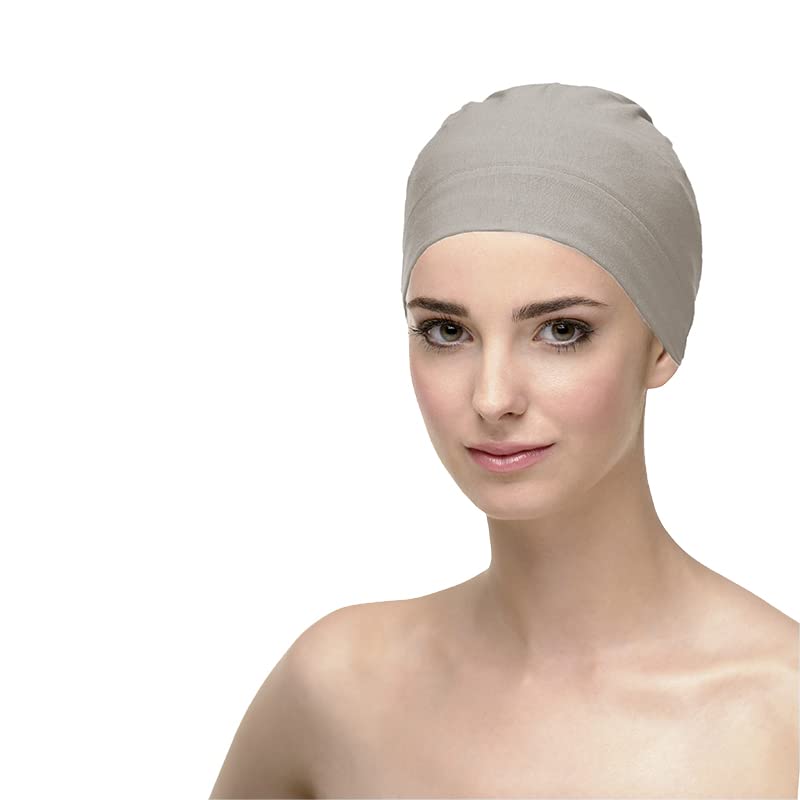 Bonnet de sommeil en bambou Natalia Carebell contre le froid et l'alopécie nocturne
