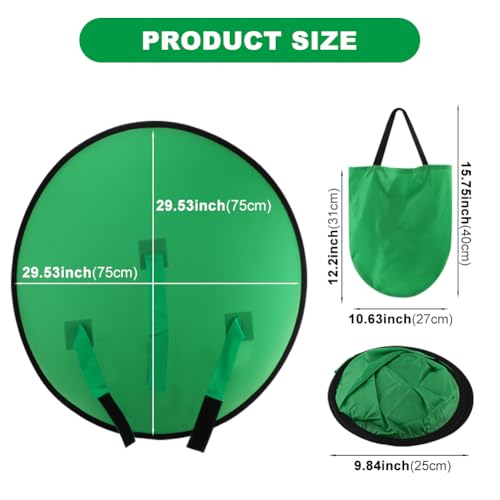 Pantalla Verde 75 cm para Fondo Fotográfico miniatura 2