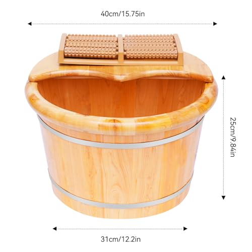Baño de pies con masaje y tapa, para relajación miniatura 2