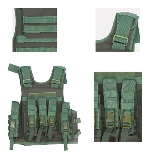 Image of Azad tactical vest for ary with stuff oragnizer and poches