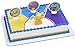 DecoSet® Pokemon Light Up Pikachu Cake Topper, 4 - Piece Decoration Set, Birthday Decorations For All Size and Shape Cakes
