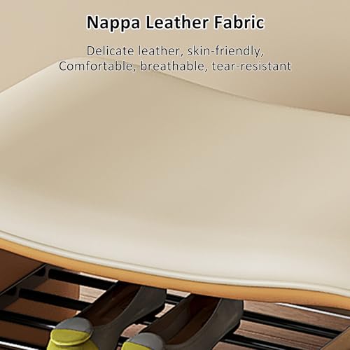 Banc à chaussures d'entrée : meuble de rangement multicouche salon et chambre - 7