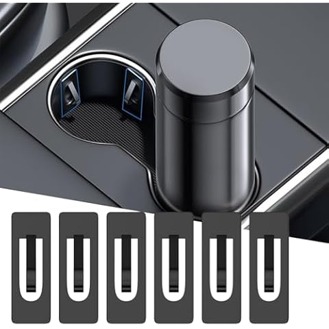 Car Cup Holder Insert Cushions Insert with Strong Adhesive,Anti-Shake Car Cup Stabilizers,car Cup Holder Coaster,Universal Self Adhesive Car Cup Holder Mat, Car SUV Interior Parts (6PCS) Cover