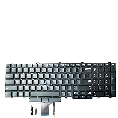 Clavier Dell Precision 7710 US résout les touches bloquées avec rétroéclairage