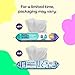 Hello Bello Extra Gentle Unscented Baby Wipes, Plant Based, Made with 99% Water and Aloe for Babies and Kids, 720 Count