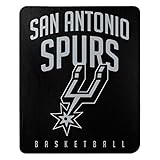 Northwest NBA San Antonio Spurs Unisex-Adult Fleece Throw Blanket, 50' x 60', Lay Up